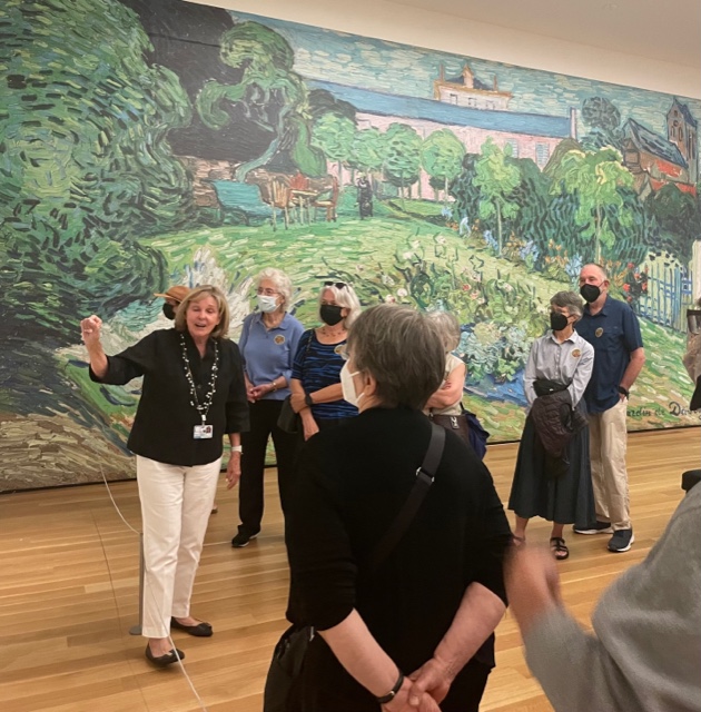 group of emeriti after bike ride
